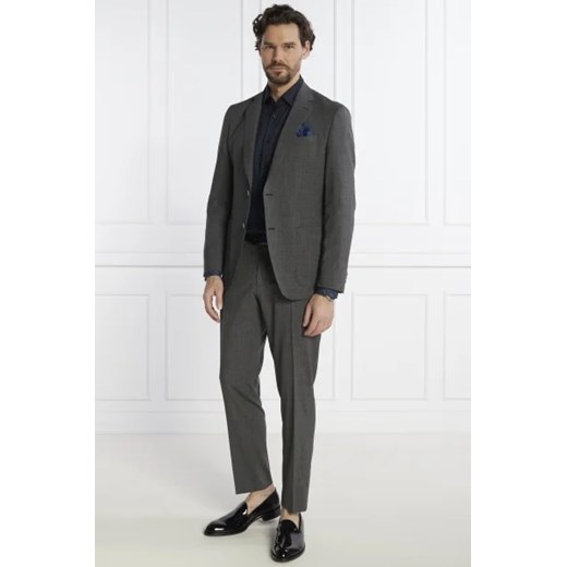 BOSS BLACK Wełniany garnitur P-Huge | Slim Fit 52 okazja Gomez Fashion Store