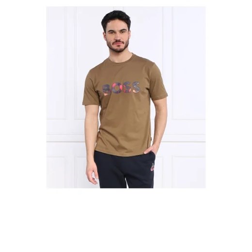 BOSS ORANGE T-shirt TeeArt | Regular Fit ze sklepu Gomez Fashion Store w kategorii T-shirty męskie - zdjęcie 172858232