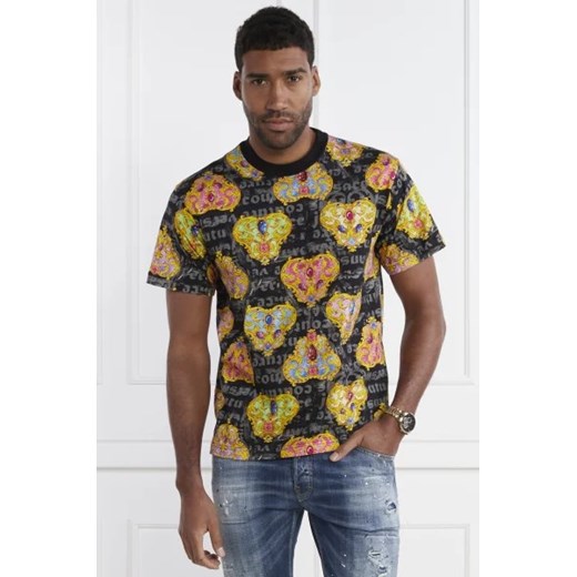 Versace Jeans Couture T-shirt | Regular Fit ze sklepu Gomez Fashion Store w kategorii T-shirty męskie - zdjęcie 172858280