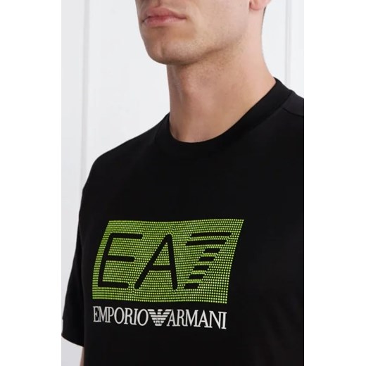 EA7 T-shirt | Regular Fit XL okazja Gomez Fashion Store