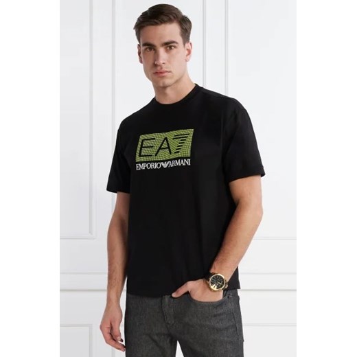EA7 T-shirt | Regular Fit XL Gomez Fashion Store wyprzedaż