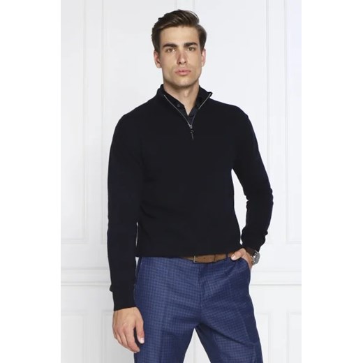 Oscar Jacobson Sweter | Regular Fit | z dodatkiem wełny i kaszmiru ze sklepu Gomez Fashion Store w kategorii Swetry męskie - zdjęcie 172858911