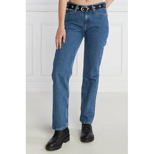 CALVIN KLEIN JEANS Jeansy | Straight fit 27/30 Gomez Fashion Store wyprzedaż