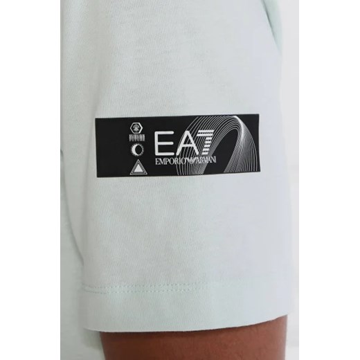 EA7 T-shirt | Regular Fit XL Gomez Fashion Store wyprzedaż