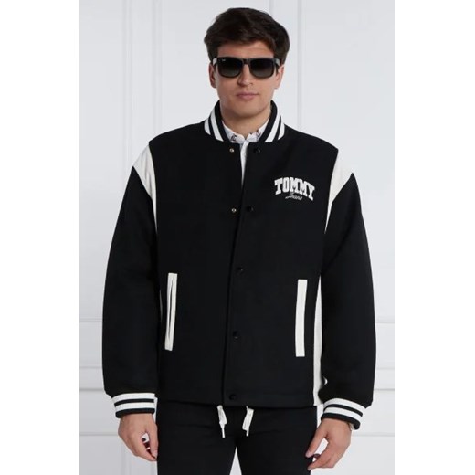 Tommy Jeans Kurtka bomber TJM LETTERMAN | Oversize fit ze sklepu Gomez Fashion Store w kategorii Kurtki męskie - zdjęcie 172859410