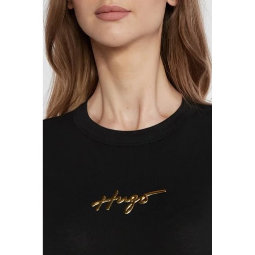 HUGO T-shirt Classic Tee_4 | Regular Fit S okazja Gomez Fashion Store