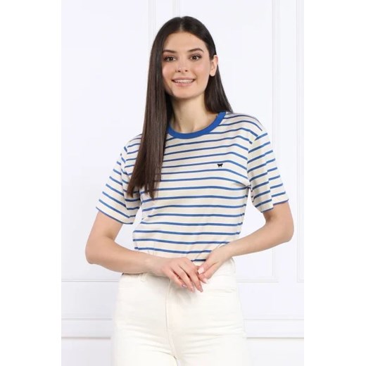 Weekend MaxMara T-shirt CORNFLOWER | Regular Fit ze sklepu Gomez Fashion Store w kategorii Bluzki damskie - zdjęcie 172859720