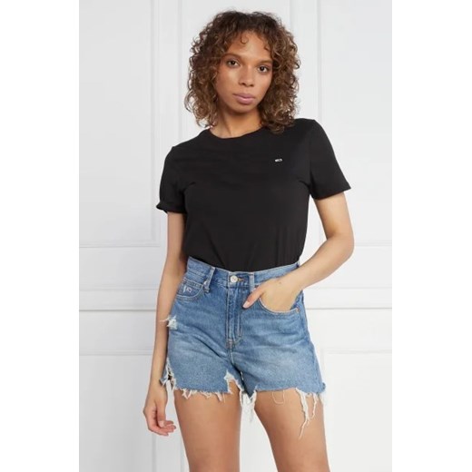Tommy Jeans T-shirt | Regular Fit ze sklepu Gomez Fashion Store w kategorii Bluzki damskie - zdjęcie 172859753