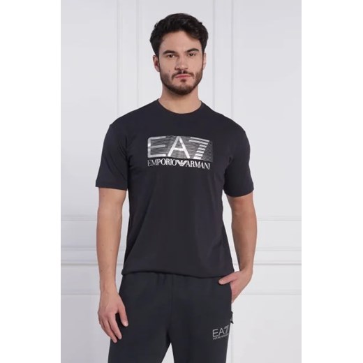 EA7 T-shirt | Regular Fit ze sklepu Gomez Fashion Store w kategorii T-shirty męskie - zdjęcie 172860413