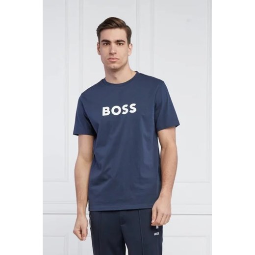 BOSS BLACK T-shirt RN | Regular Fit ze sklepu Gomez Fashion Store w kategorii T-shirty męskie - zdjęcie 172860524