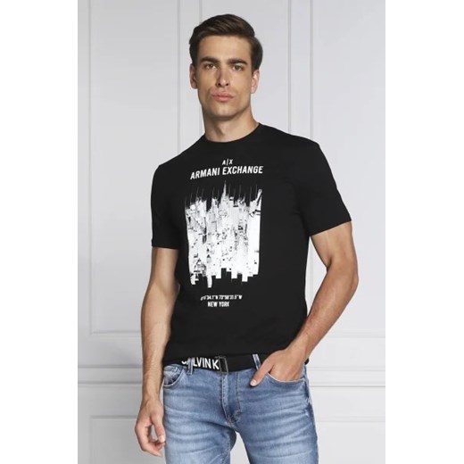 Armani Exchange T-shirt | Regular Fit ze sklepu Gomez Fashion Store w kategorii T-shirty męskie - zdjęcie 172860662