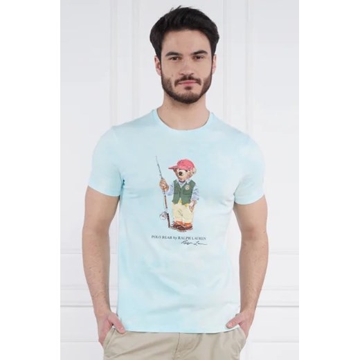 POLO RALPH LAUREN T-shirt | Custom slim fit Polo Ralph Lauren L okazyjna cena Gomez Fashion Store
