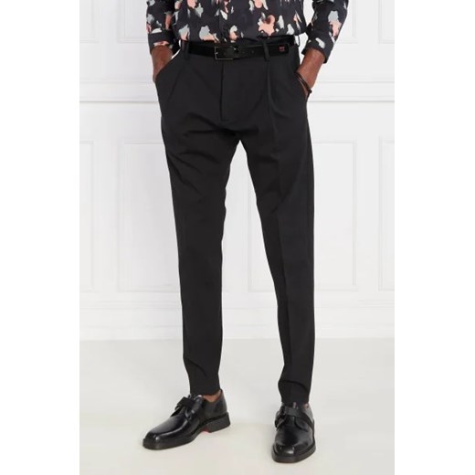 Dsquared2 Wełniane spodnie | Regular Fit ze sklepu Gomez Fashion Store w kategorii Spodnie męskie - zdjęcie 172860713