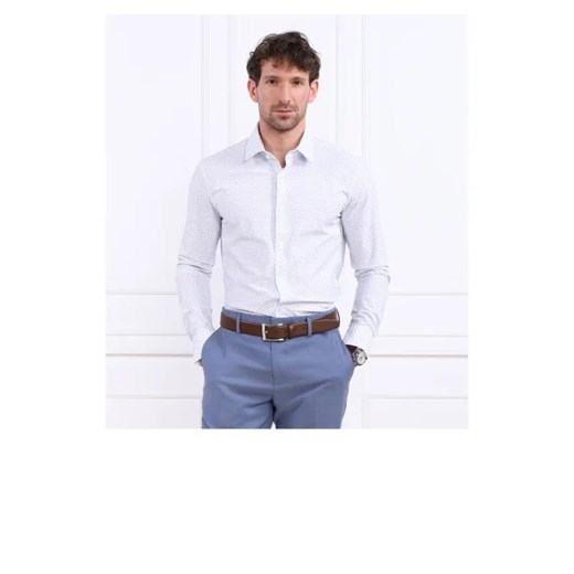 BOSS BLACK Koszula P-HANK-s-kent-C1-222 | Slim Fit ze sklepu Gomez Fashion Store w kategorii Koszule męskie - zdjęcie 172860762