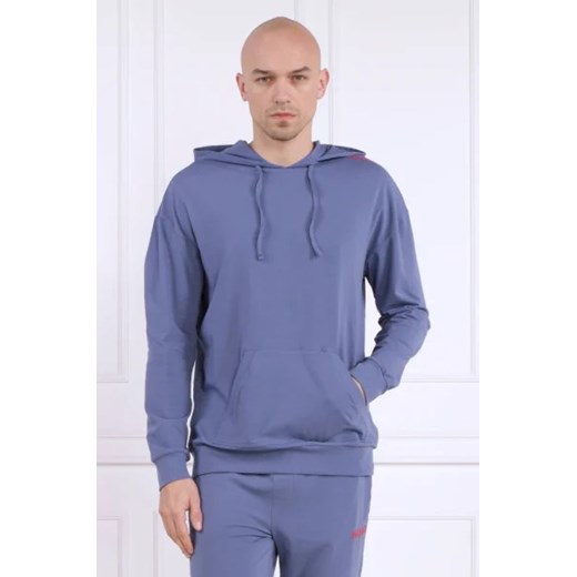 Hugo Bodywear Bluza Labelled Sweat Hood | Regular Fit ze sklepu Gomez Fashion Store w kategorii Bluzy męskie - zdjęcie 172861504