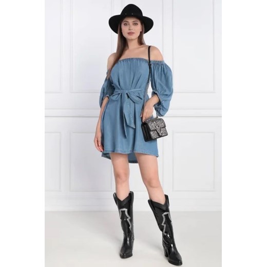 Pinko Sukienka z paskiem Pinko XS okazja Gomez Fashion Store