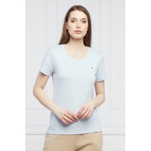 Tommy Hilfiger T-shirt | Slim Fit ze sklepu Gomez Fashion Store w kategorii Bluzki damskie - zdjęcie 172862531
