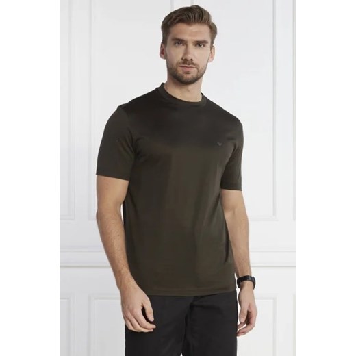 Emporio Armani T-shirt | Regular Fit Emporio Armani M wyprzedaż Gomez Fashion Store