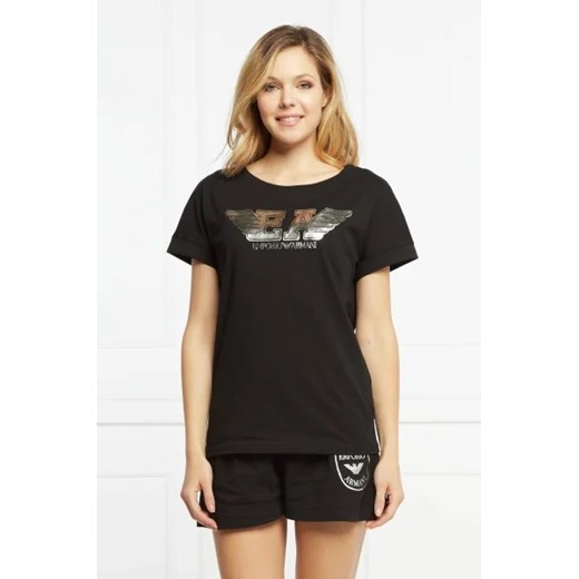 Emporio Armani T-shirt | Regular Fit Emporio Armani S okazja Gomez Fashion Store