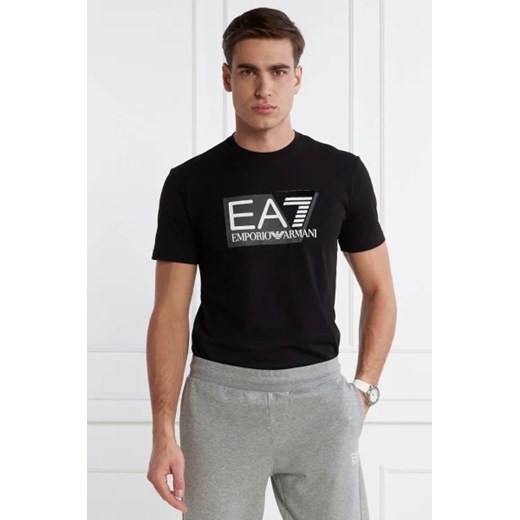EA7 T-shirt | Regular Fit S okazja Gomez Fashion Store