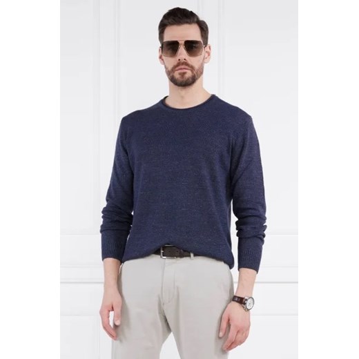 Joop! Sweter Mendor | Regular Fit | z dodatkiem lnu ze sklepu Gomez Fashion Store w kategorii Swetry męskie - zdjęcie 172862794