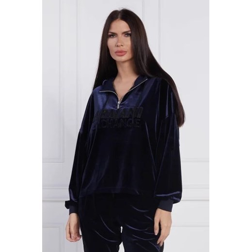 Armani Exchange Bluza | Regular Fit ze sklepu Gomez Fashion Store w kategorii Bluzy damskie - zdjęcie 172863282