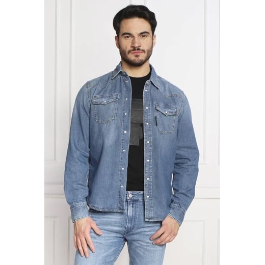 Karl Lagerfeld Koszula | Regular Fit | denim Karl Lagerfeld XL Gomez Fashion Store wyprzedaż