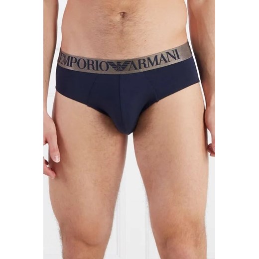 Emporio Armani Slipy KNIT BRIEF ze sklepu Gomez Fashion Store w kategorii Majtki męskie - zdjęcie 172863441