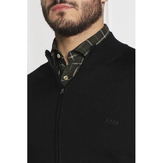 BOSS BLACK Wełniany sweter Albany | Slim Fit S Gomez Fashion Store