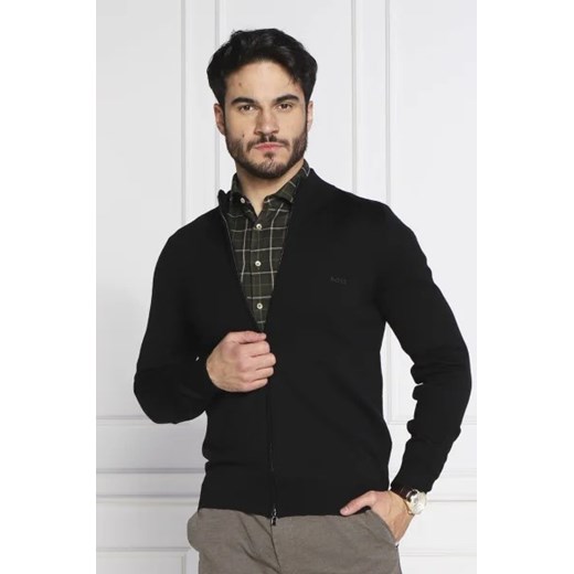 BOSS BLACK Wełniany sweter Albany | Slim Fit M Gomez Fashion Store