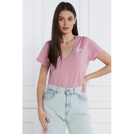 Pinko T-shirt | Regular Fit ze sklepu Gomez Fashion Store w kategorii Bluzki damskie - zdjęcie 172864392