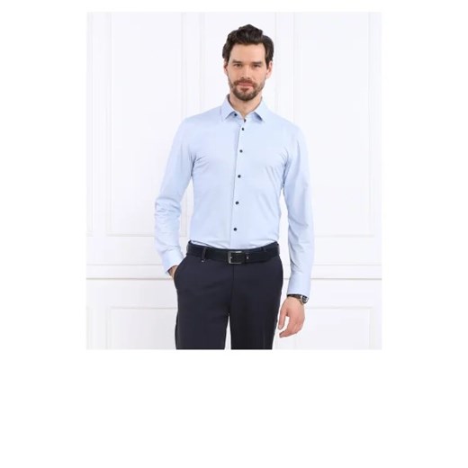BOSS BLACK Koszula P-HANK-s-kent-C1-222 | Slim Fit | stretch ze sklepu Gomez Fashion Store w kategorii Koszule męskie - zdjęcie 172864711