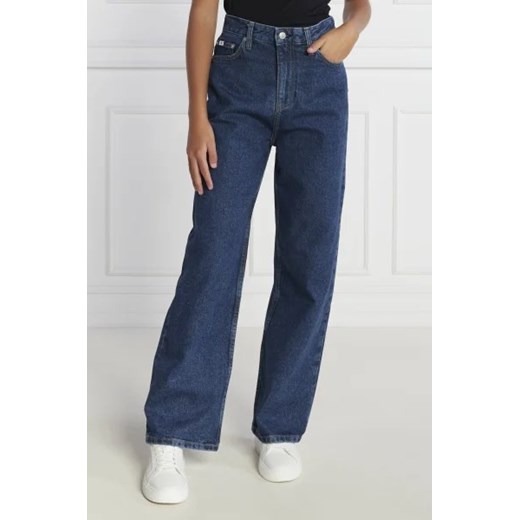 CALVIN KLEIN JEANS Jeansy HIGH RISE RELAXED | Relaxed fit ze sklepu Gomez Fashion Store w kategorii Jeansy damskie - zdjęcie 172864862