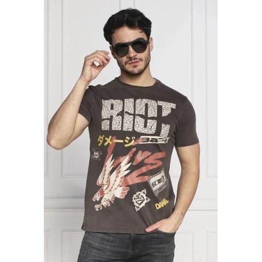 GUESS T-shirt RIOT TOUR | Regular Fit ze sklepu Gomez Fashion Store w kategorii T-shirty męskie - zdjęcie 172864914