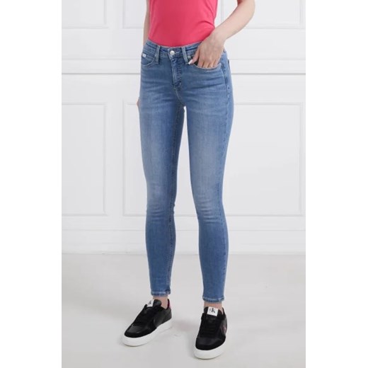 CALVIN KLEIN JEANS Jeansy | Skinny fit | mid rise 29/32 okazyjna cena Gomez Fashion Store