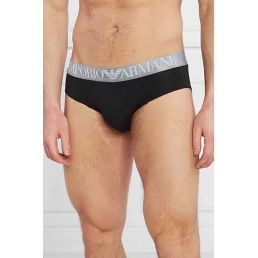 Majtki męskie Emporio Armani z elastanu