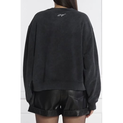 HUGO Bluza Deroxina | Oversize fit M wyprzedaż Gomez Fashion Store