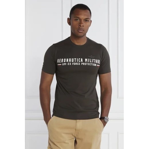 Aeronautica Militare T-shirt | Regular Fit Aeronautica Militare M wyprzedaż Gomez Fashion Store