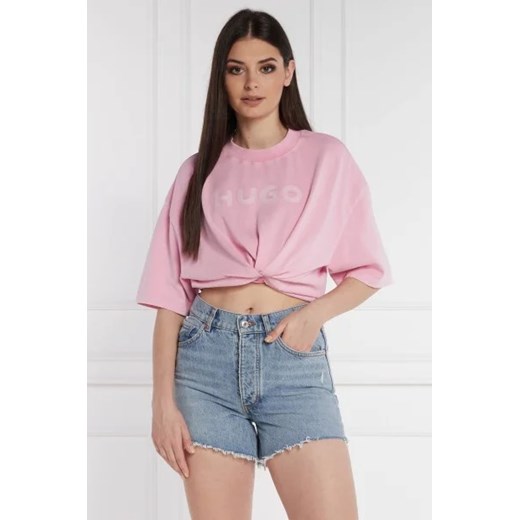 HUGO T-shirt Drisela | Oversize fit S Gomez Fashion Store
