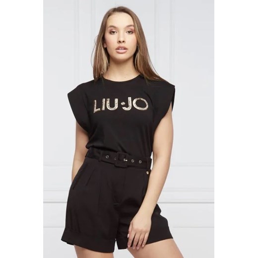 Liu Jo T-shirt | Regular Fit ze sklepu Gomez Fashion Store w kategorii Bluzki damskie - zdjęcie 172865722