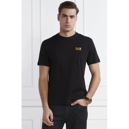EA7 T-shirt | Regular Fit S promocja Gomez Fashion Store