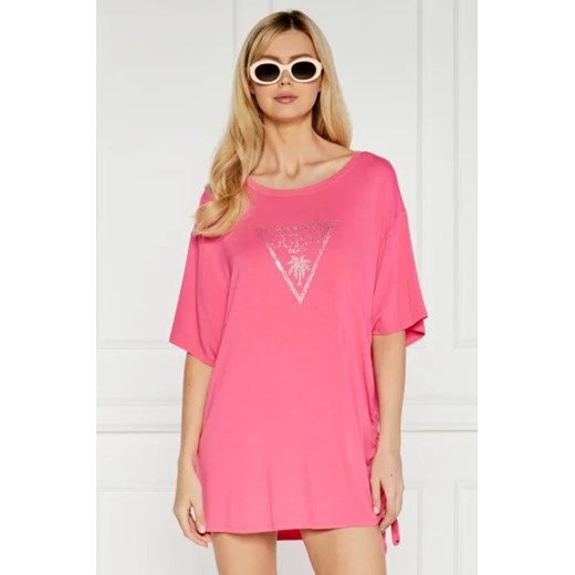 Guess T-shirt COULISSE | Relaxed fit ze sklepu Gomez Fashion Store w kategorii Bluzki damskie - zdjęcie 172865892