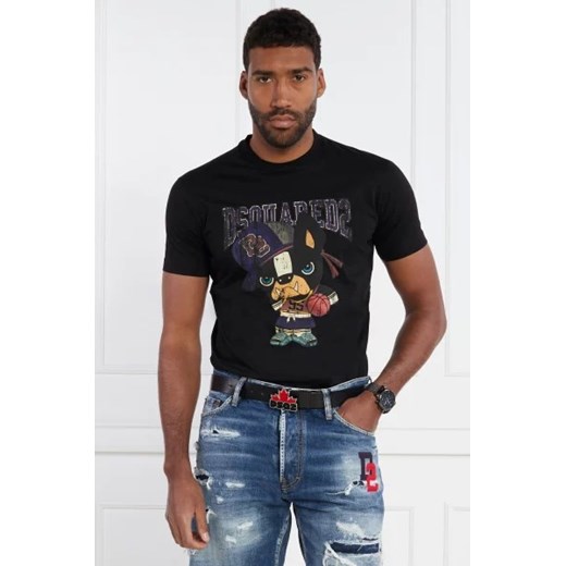 Dsquared2 T-shirt | Regular Fit ze sklepu Gomez Fashion Store w kategorii T-shirty męskie - zdjęcie 172866694