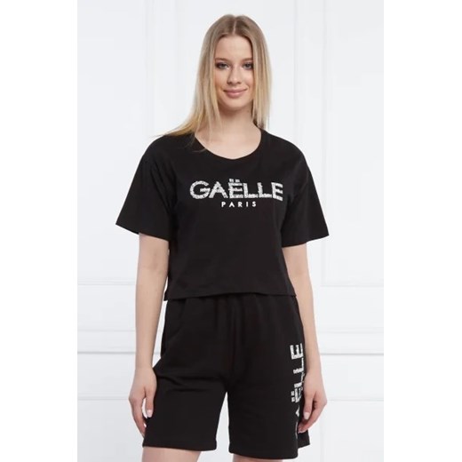 Gaëlle Paris T-shirt | Cropped Fit ze sklepu Gomez Fashion Store w kategorii Bluzki damskie - zdjęcie 172867101