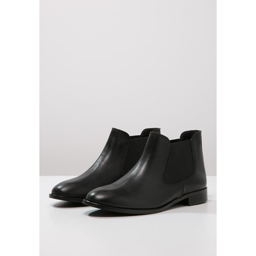 Pier One Ankle boot nero zalando  na obcasie