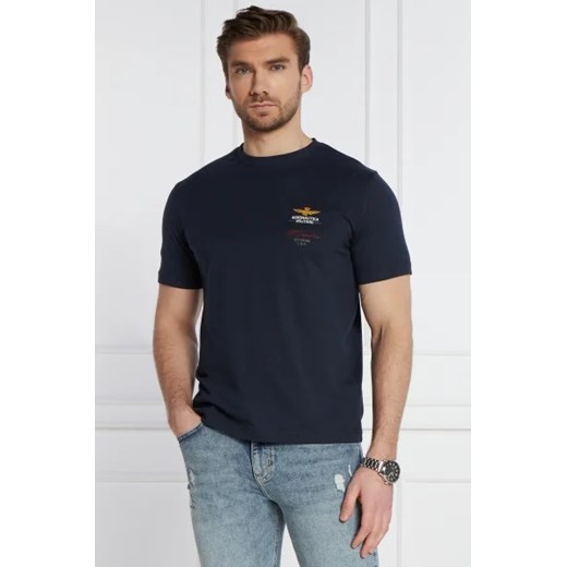 Aeronautica Militare T-shirt | Regular Fit ze sklepu Gomez Fashion Store w kategorii T-shirty męskie - zdjęcie 172867300