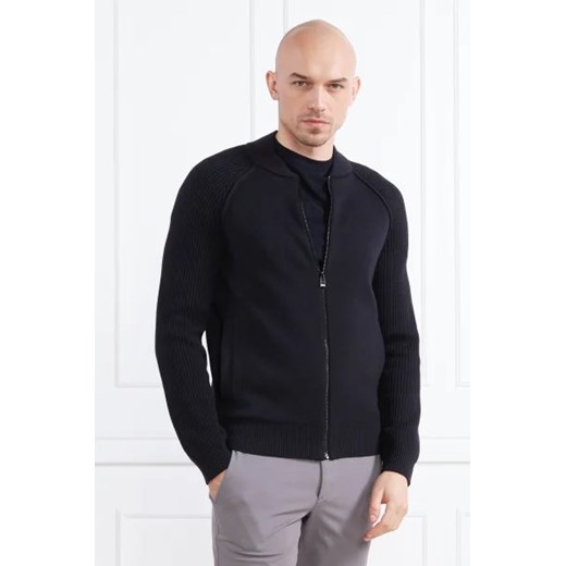 BOSS BLACK Sweter Grissino | Regular Fit | z dodatkiem wełny ze sklepu Gomez Fashion Store w kategorii Swetry męskie - zdjęcie 172867670