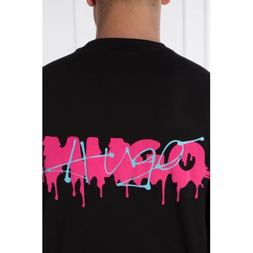 HUGO T-shirt Dindion | Relaxed fit XXL okazja Gomez Fashion Store