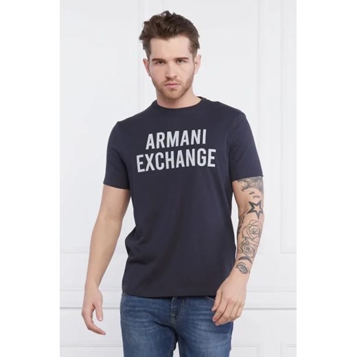 Armani Exchange T-shirt | Regular Fit ze sklepu Gomez Fashion Store w kategorii T-shirty męskie - zdjęcie 172868654