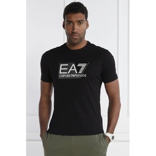 EA7 T-shirt | Regular Fit ze sklepu Gomez Fashion Store w kategorii T-shirty męskie - zdjęcie 172869200